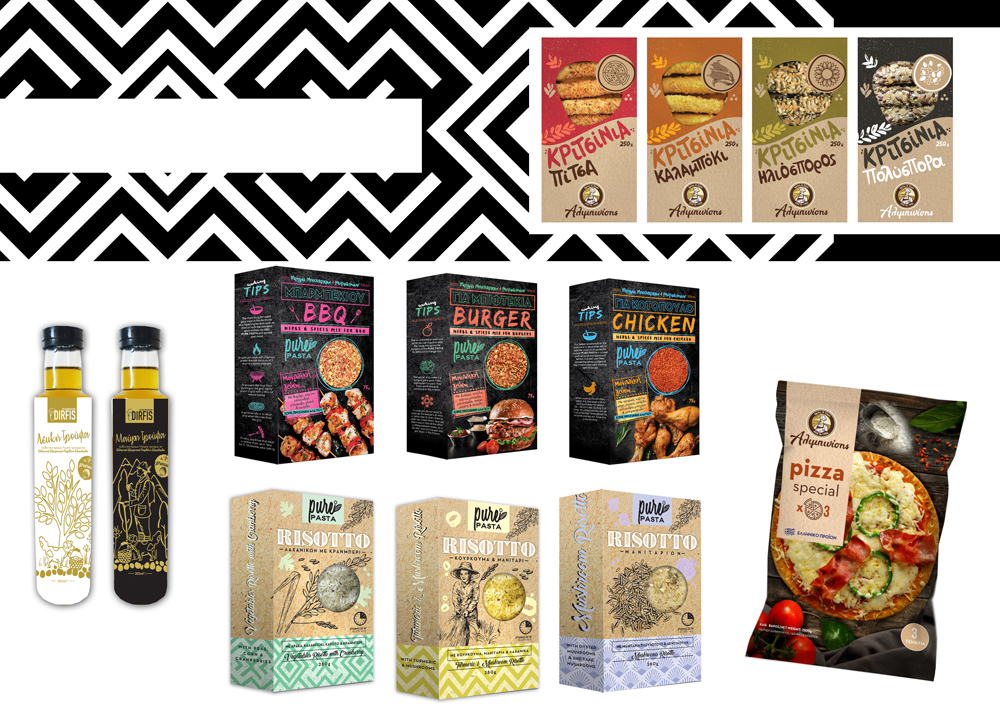 δείγματα δουλειάς συσκευασία τροφίμων